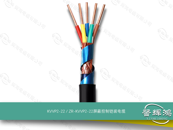 KVVP2-22 / ZR-KVVP2-22屏蔽控制铠装电缆