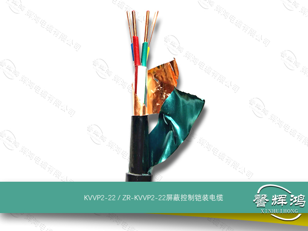 KVVP2-22 / ZR-KVVP2-22屏蔽控制铠装电缆